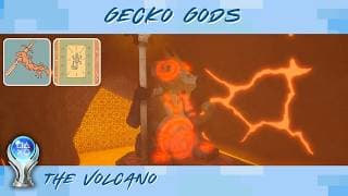 GECKO GODS • The Volcano Walkthrough • All Collectibles & Trophies Guide