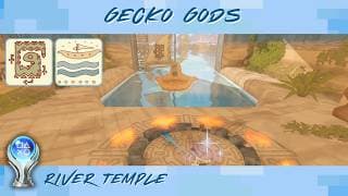 GECKO GODS • River Temple Walkthrough • All Collectibles & Trophies Guide