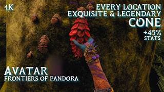 Avatar Frontiers of Pandora • Every Cone Location Guide (Exquisite & Legendary)
